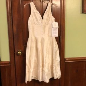 Suzi Chin Ivory Size 4 Dress